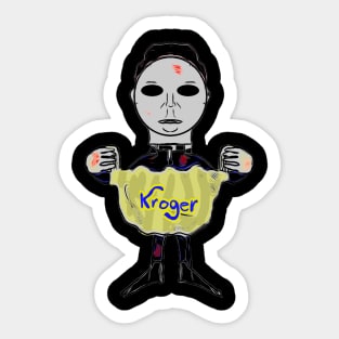 Trick or Treat Michael Myers Sticker